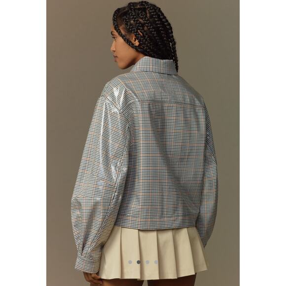 Baum und Pferdgarten NWT Bathilde Jacket in Grey Wallstreet Check Size 38 - Picture 3 of 11